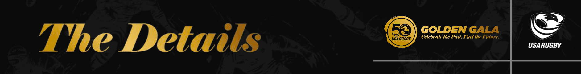 USA Golden Gala Slim Banner