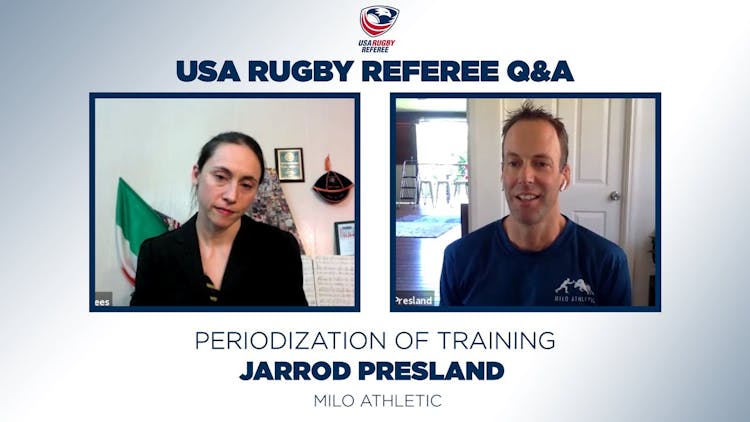 USA Rugby Referee Q&A  Periodization of Training